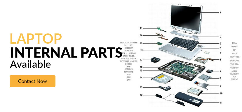 Laptop Parts Available