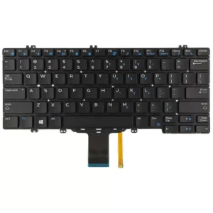 Dell Latitude E5280 E7280 E7285 US Backlight Laptop Keyboard