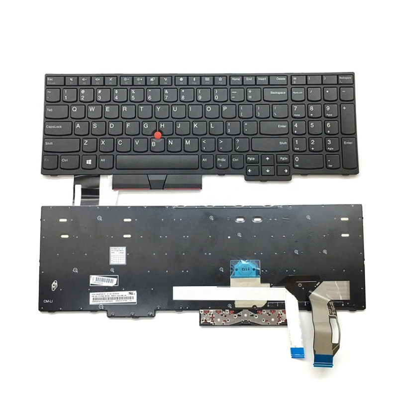 thumbnail image 2 of Ultra-Thin Keyboard Cover Skin For Lenovo ThinkPad E595, E580, T590, T580 & More (ele-pop) 2 of 6