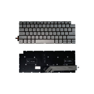 Dell Inspiron 13 7490 5493 5490 Silver Backlight Laptop Keyboard