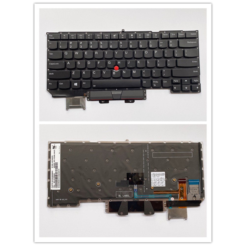 Lenovo Thinkpad X1 Carbon 5TH Gen Backlit Laptop Keyboard - Ok