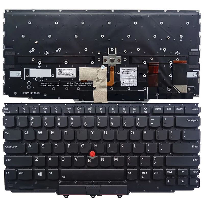 Lenovo Thinkpad X1 Yoga 2nd Gen Backlit Laptop Keyboard Ok Computer Plus